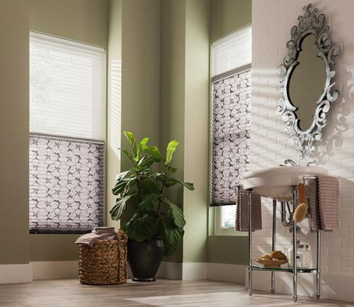 Pleated shades